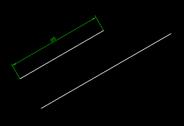 線に対する平行線