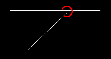 2線間の角度が180°以上