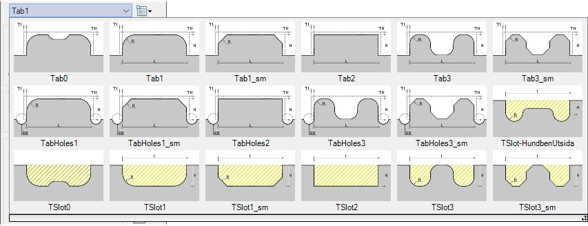 Create Tabs and Slots
