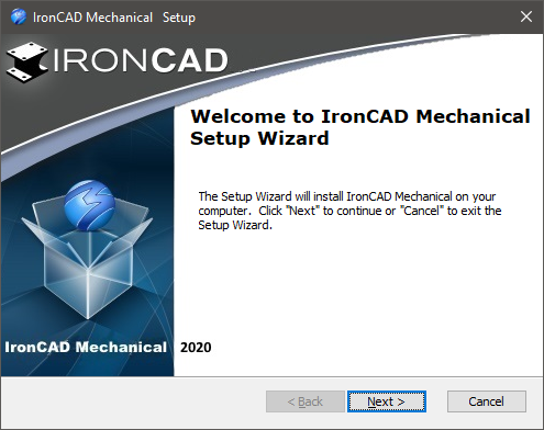 IronCAD Mechanical Install
