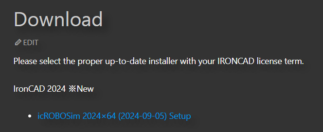 icROBOSim公式サイト