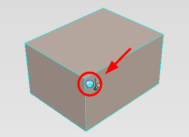 選択中のオブジェクトにTriBall有効化アイコンを表示