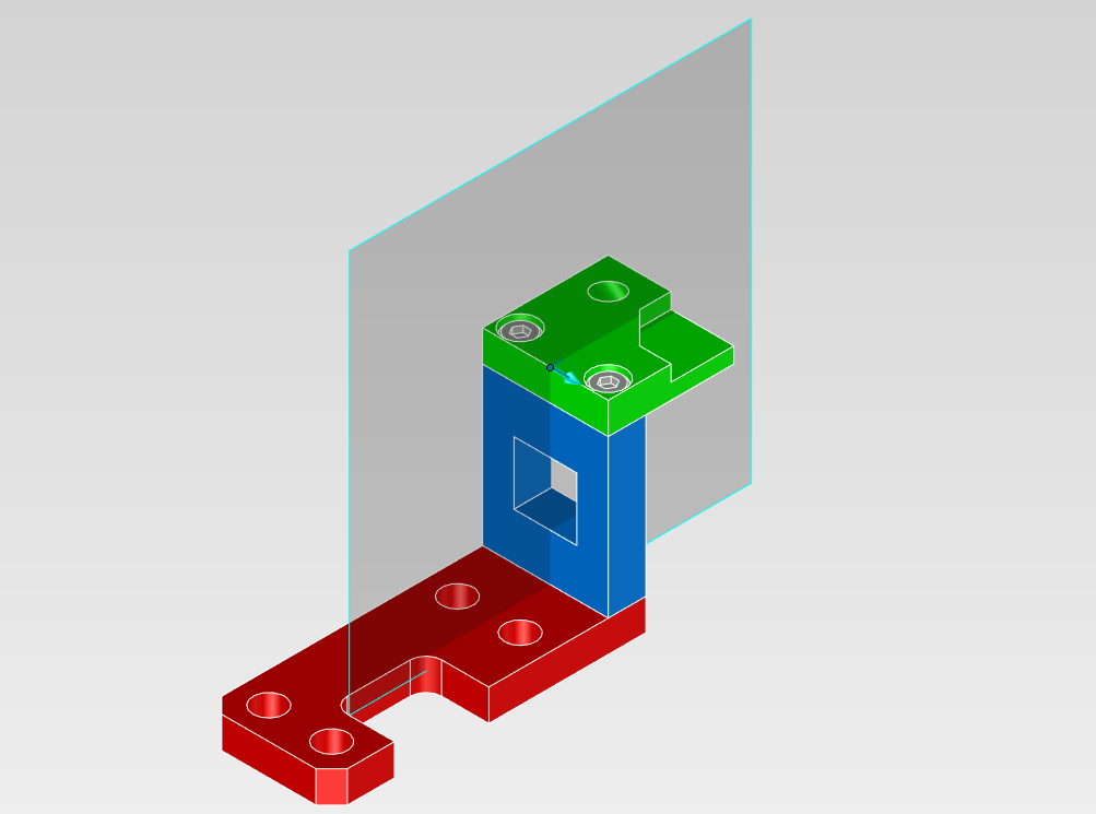 パーツ/アセンブリ断面