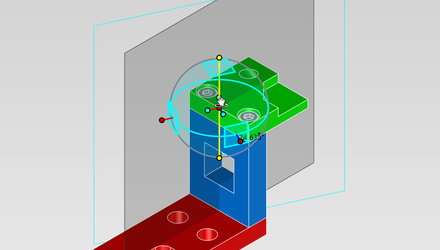 パーツ/アセンブリ断面