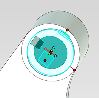 切欠きが向きを変更