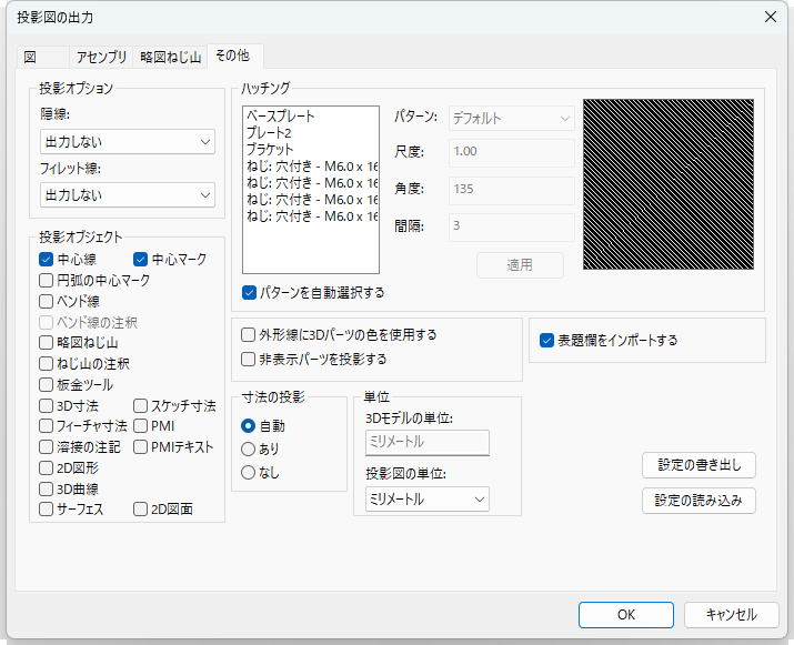 図の選択