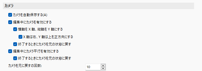 カメラ