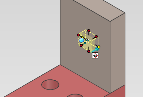 ブロック穴