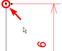手動で再アタッチ-選択点